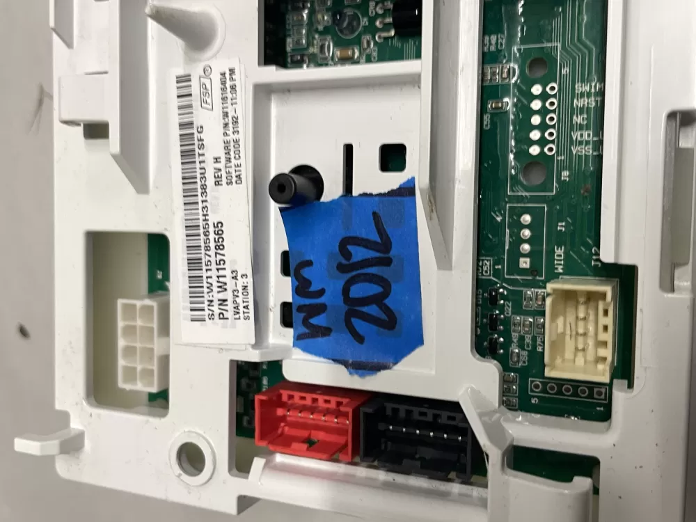 Whirlpool KitchenAid Roper W11578565 Washer Control Board AZ209524 | Wm2012