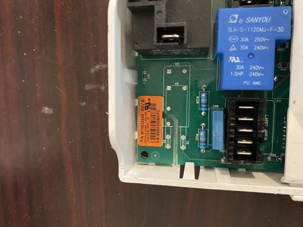 Whirlpool Dryer W10853088 W10625544 Main Control Board AZ34553 | BK1703