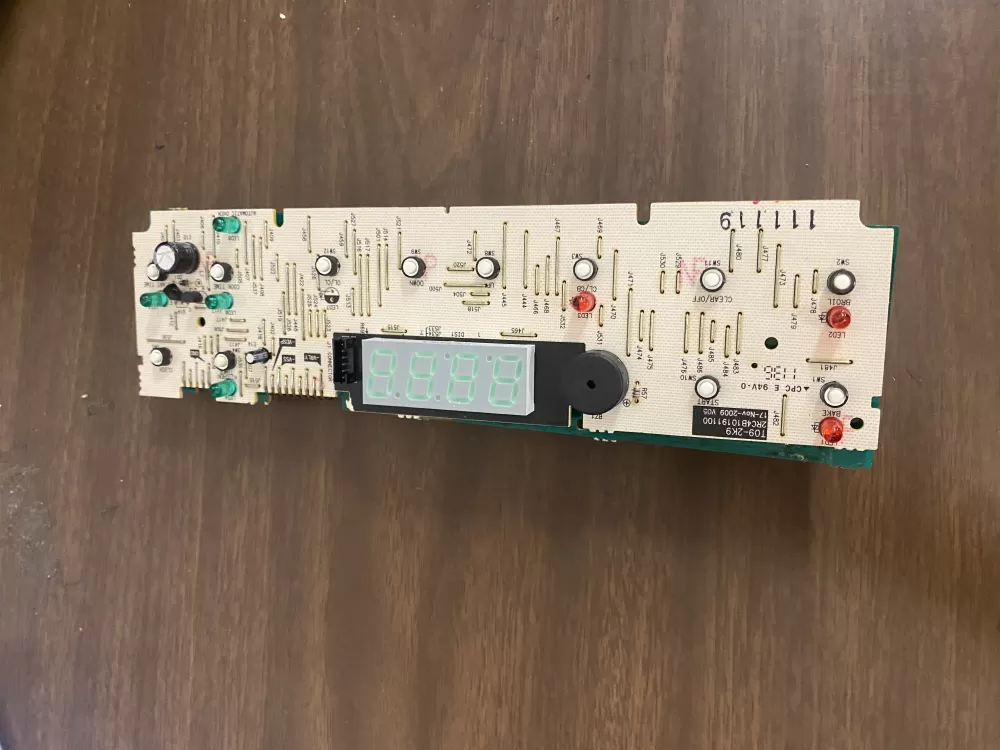 GE 2RC4B10191100 T09-2K9 Oven Control Board