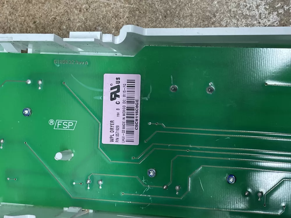 Whirlpool 8571929 8571954 8571955 Dryer Control Board AZ12272 | KMV65