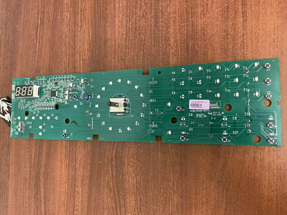 Whirlpool W10544207 Washer Board Control