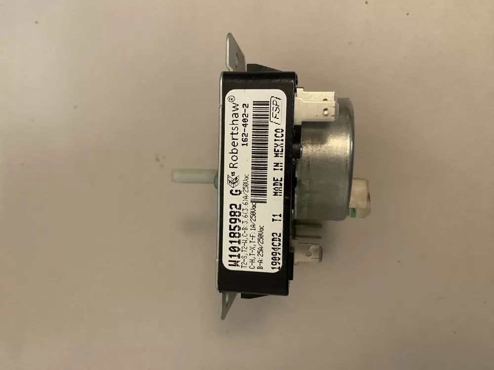 Whirlpool  Maytag  Kenmore AP6016541 W10185982 WPW10185982VP WPW10185982 PS11749831 Dryer Timer