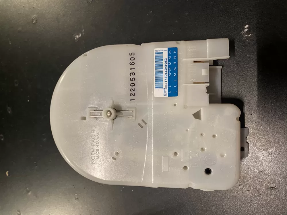 GE WH12X10527 175D6604P053 Washer Timer