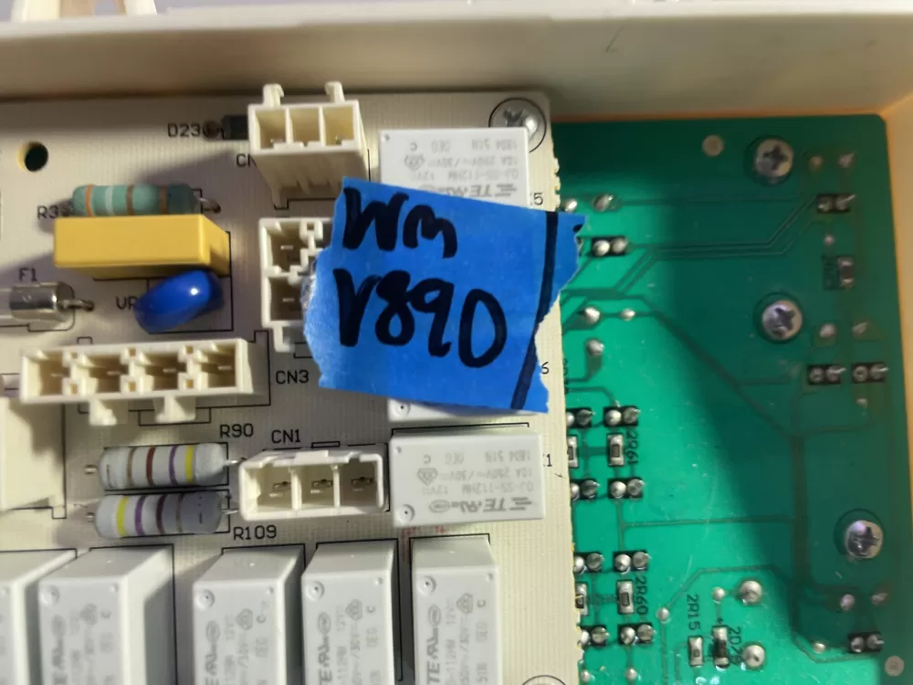 GE WH12X27293 17238100000283 Washer Control Board AZ196944 | Wmv890
