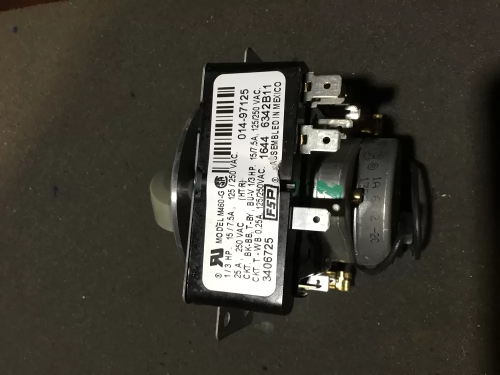 Whirlpool Maytag Amana WP3406725 3406725 AP6008573 Dryer Timer AZ91926 | NR1238