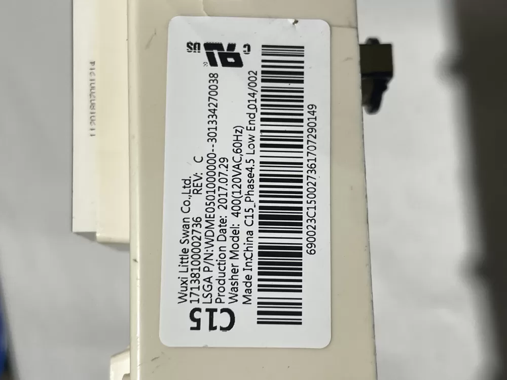 GE WDME0501000000 301334270038 Washer Control Board AZ158216 | Wmv804
