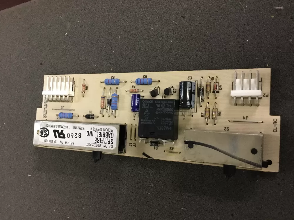 GE WR55X129  AP2071638  162D6372P010  2004  AH304236  EA304236  PS304236  WR55X0042  WR55X0073  WR55X0075  WR55X0129  WR55X42  WR55X73  WR55X75  162D6372P017 Refrigerator Dispenser Control Board