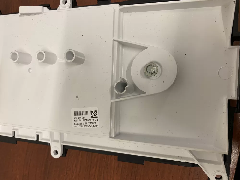 Whirlpool WPW10269602 Washer Control Board Interface AZ38774 | BKV382