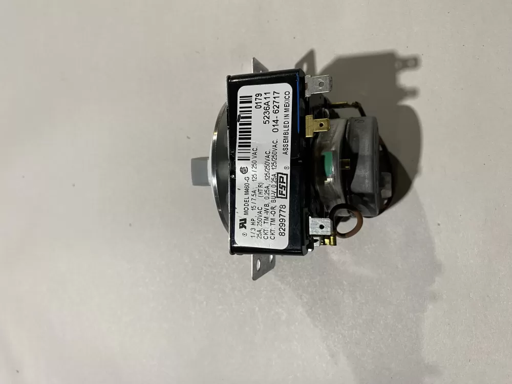 Whirlpool  Kenmore  Inglis  Estate  Amana WP8299778  AP6012586  8299778  909729  PS11745796 Washer Timer