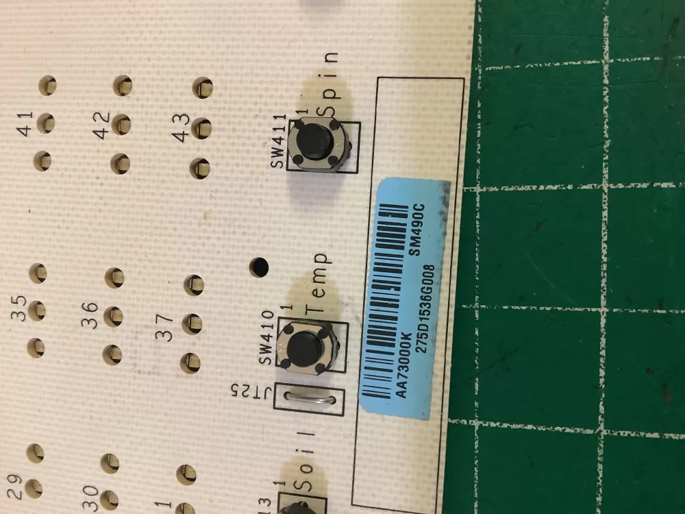 GE 275D1744P001 275D1536G015 275D1536G014 275D1536G011 275D1536G008 275D1536G006 WH12X25837 Washer Control Board