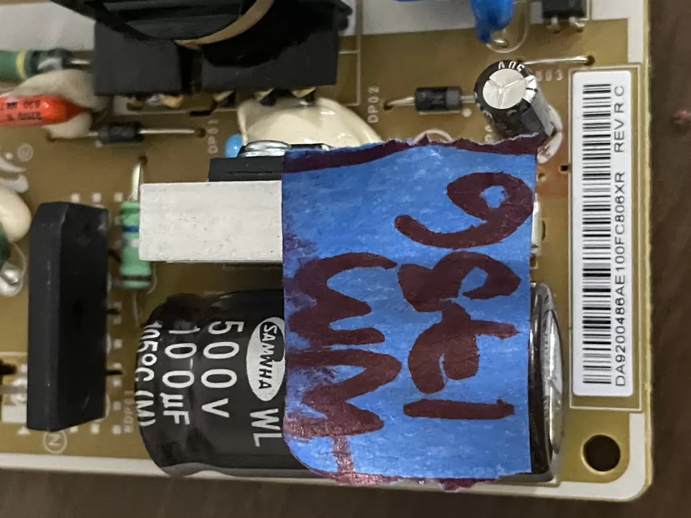 Samsung DA92 00486A Refrigerator Control Board AZ42429 | Wm1736