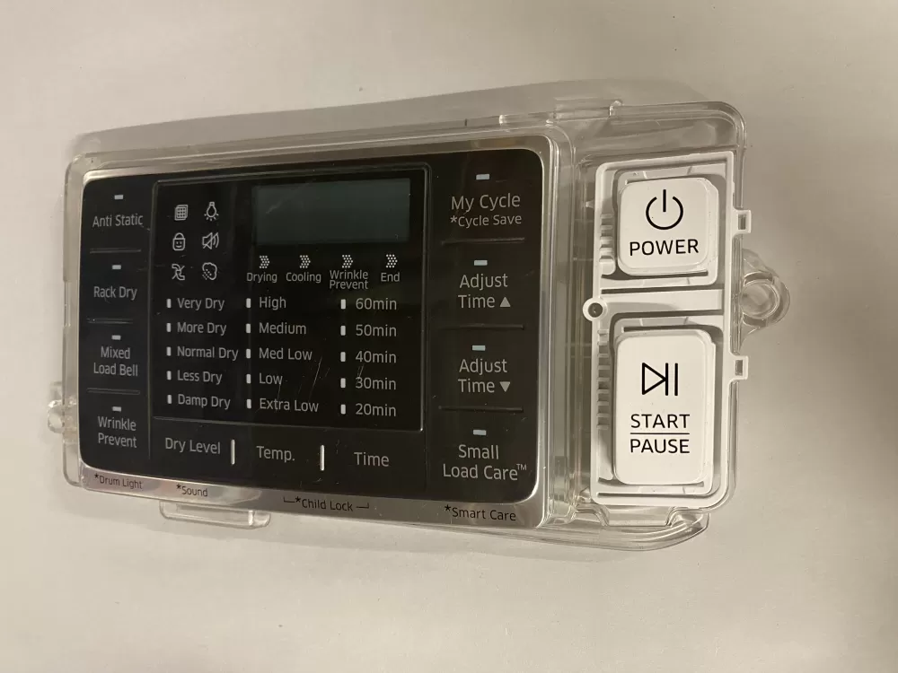 Samsung DC92-01607J  AP6243588  DC94-06643A  DC93-00376D  PS12084833 Dryer UI Control Board
