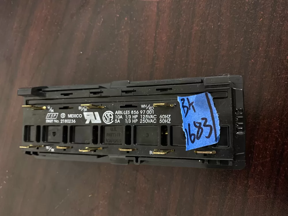 Kenmore WP2180236 Refrigerator Control Board Dispenser Switch AZ33160 | BK1683