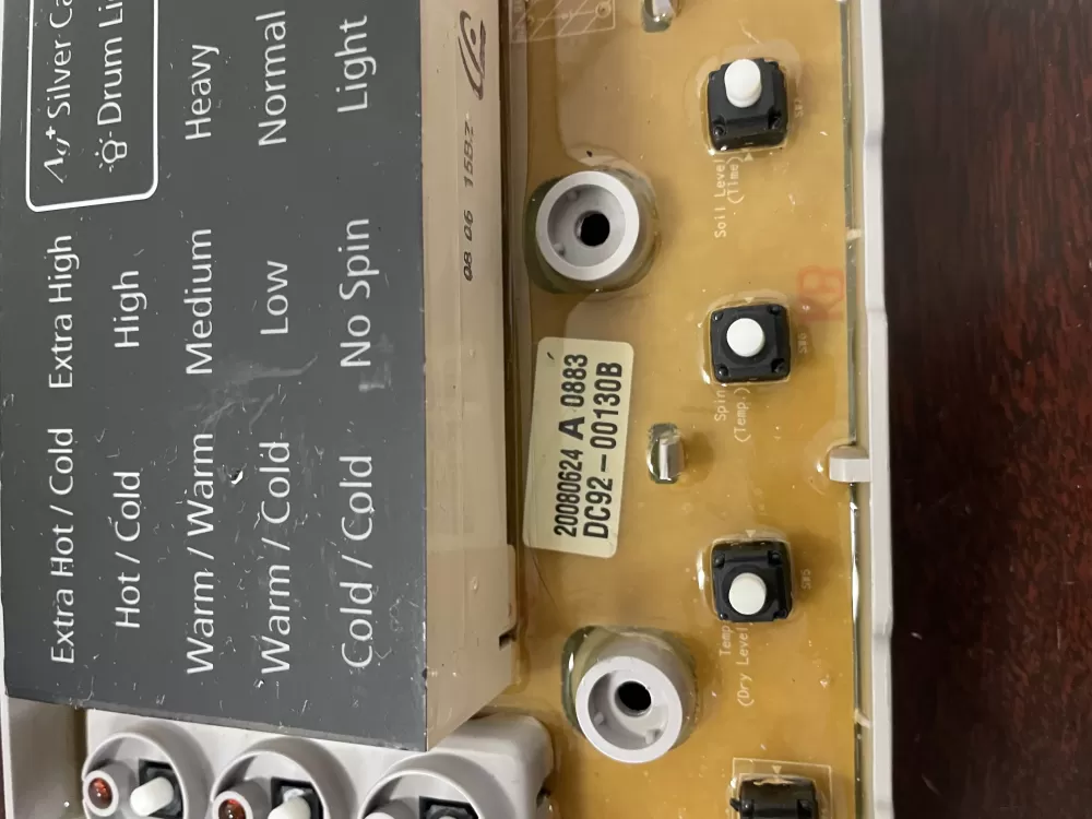 Samsung DC92 00130B Washer Control Board AZ46838 | KMV196
