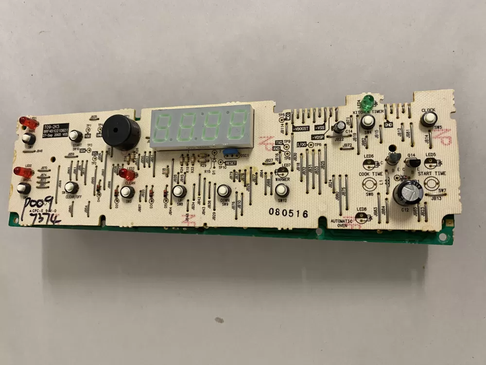 GE 8RF4B10210601 T09 2K5 Oven Control Board Wd 11206 AZ205885 | BK2644