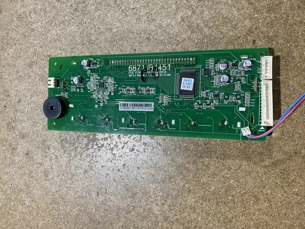 LG Kenmore 6871JB1451A Refrigerator Control Board Dispenser AZ76540 | BK1864