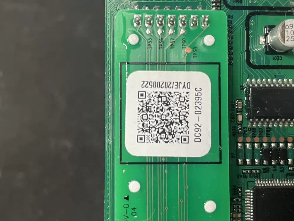 Samsung DC92-02395C Dryer Module Display Board AZ12495 | 641