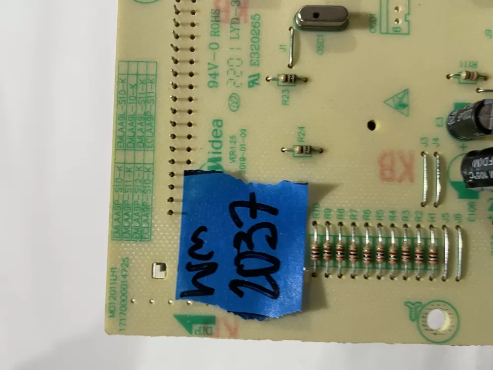 Frigidaire OTR Microwave Control Board 17170000014725 AZ187310 | Wm2037