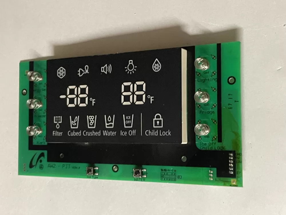 Samsung DA41-00540J Refrigerator Display Control Board Display AZ47116 | Wm603