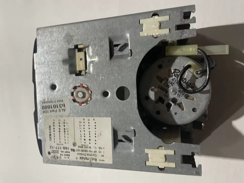 168 177 12 203387 Washer Robertshaw Timer AZ191059 | Wm688