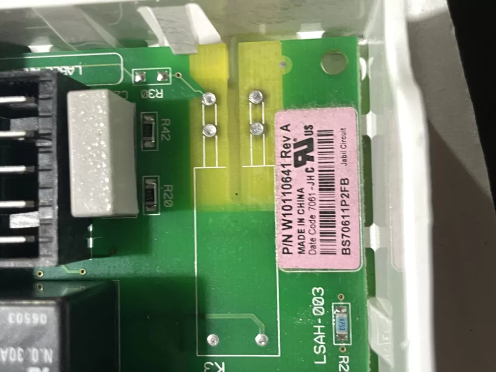 Whirlpool Kenmore AP6015062 W10110641 Dryer Control Board AZ153331 | Wm2499