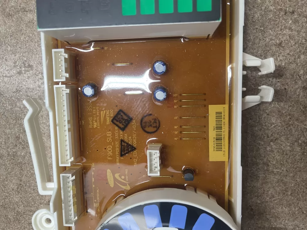 Samsung DC92-01311B Washer Control Board AZ20498 | KMV323