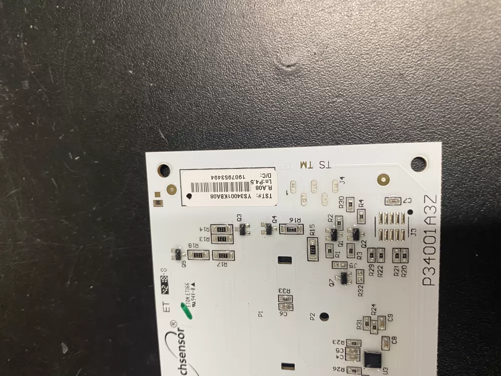 Maytag YS34001KBA09 P34001A3Z Washer Touch Sensor Board AZ20206 | BK964