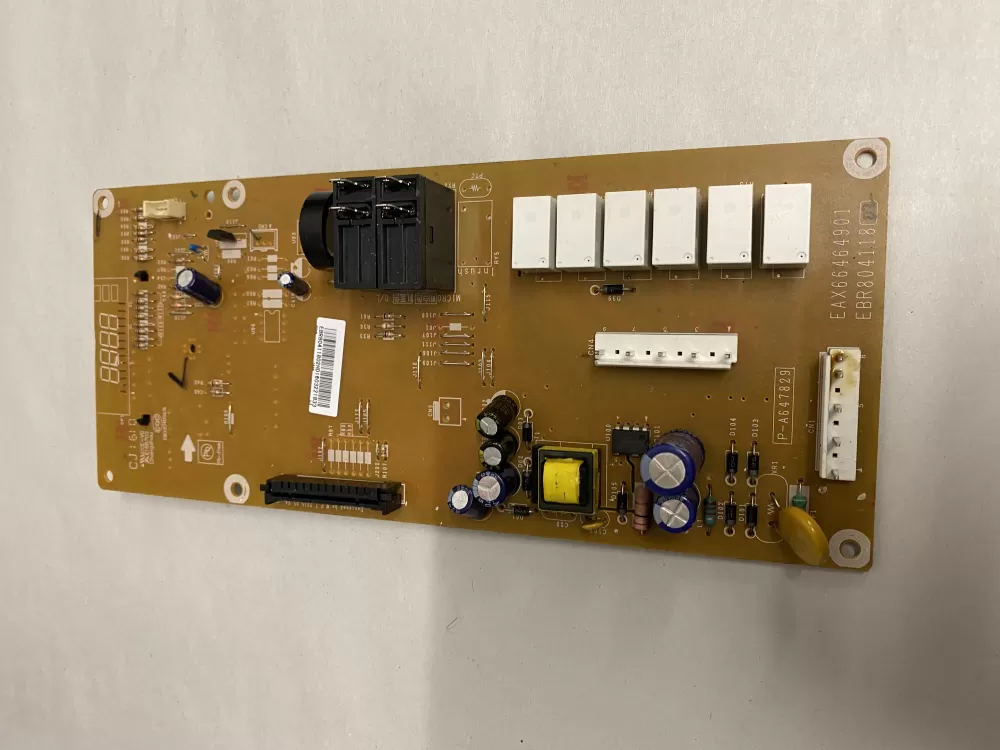 LG  Kenmore EBR80411804  AP7223334  EAX66464901 Microwave Control Board Panel