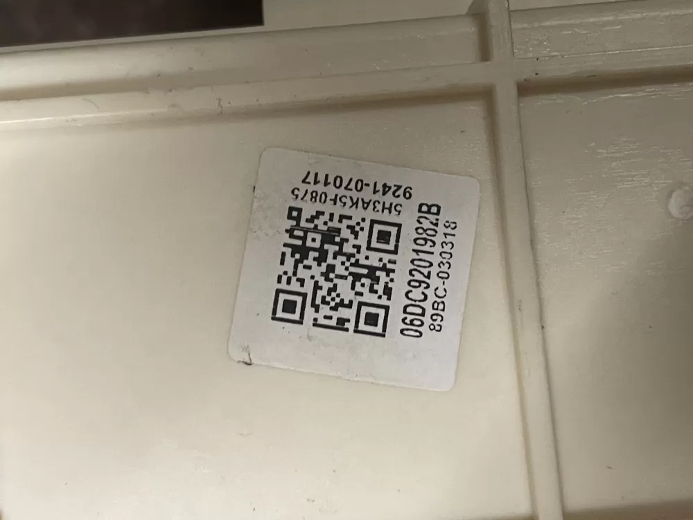 Samsung DC92-01982B DC92-01803P Washer Control Board AZ50977 | Wmv463