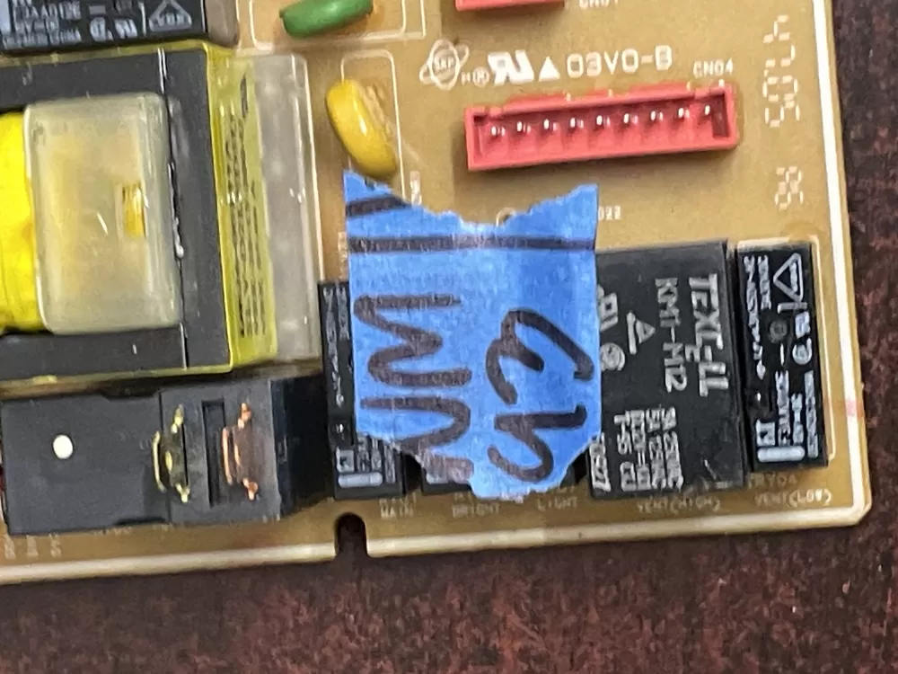 Samsung Maytag DE41 00316A Microwave Control Board Panel AZ27421 | WM93