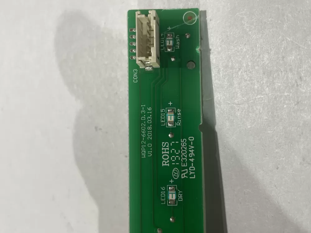 Samsung E320265 17176000018581 Dishwasher Control Board AZ179761 | Wm66