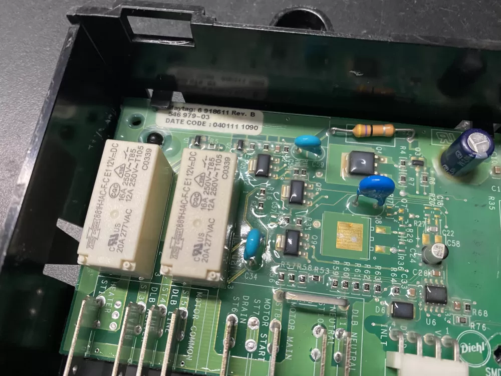 Whirlpool Maytag Amana Dishwasher Control Board 6 918611 Rev AZ18495 | BK688