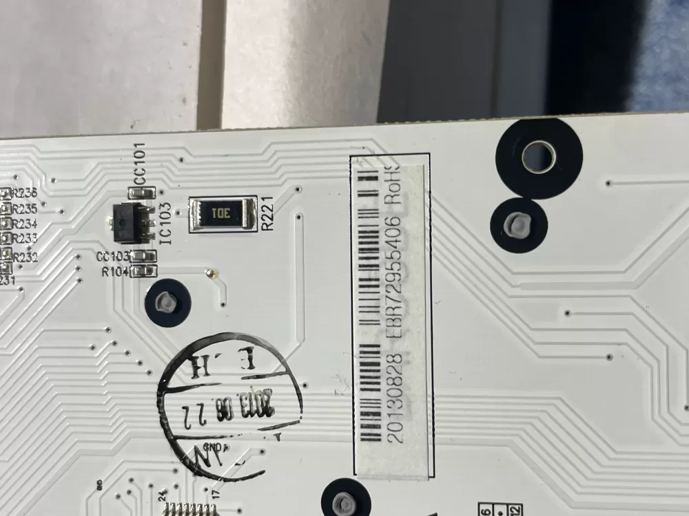 EBR72955406 Refrigerator Control Board Pcb Display AZ157812 | Wm375