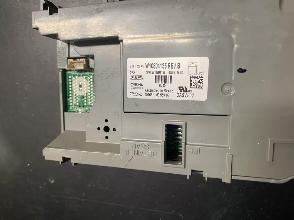 Kenmore W10804135 W10817276 Dishwasher Control Board AZ24076 | BK790