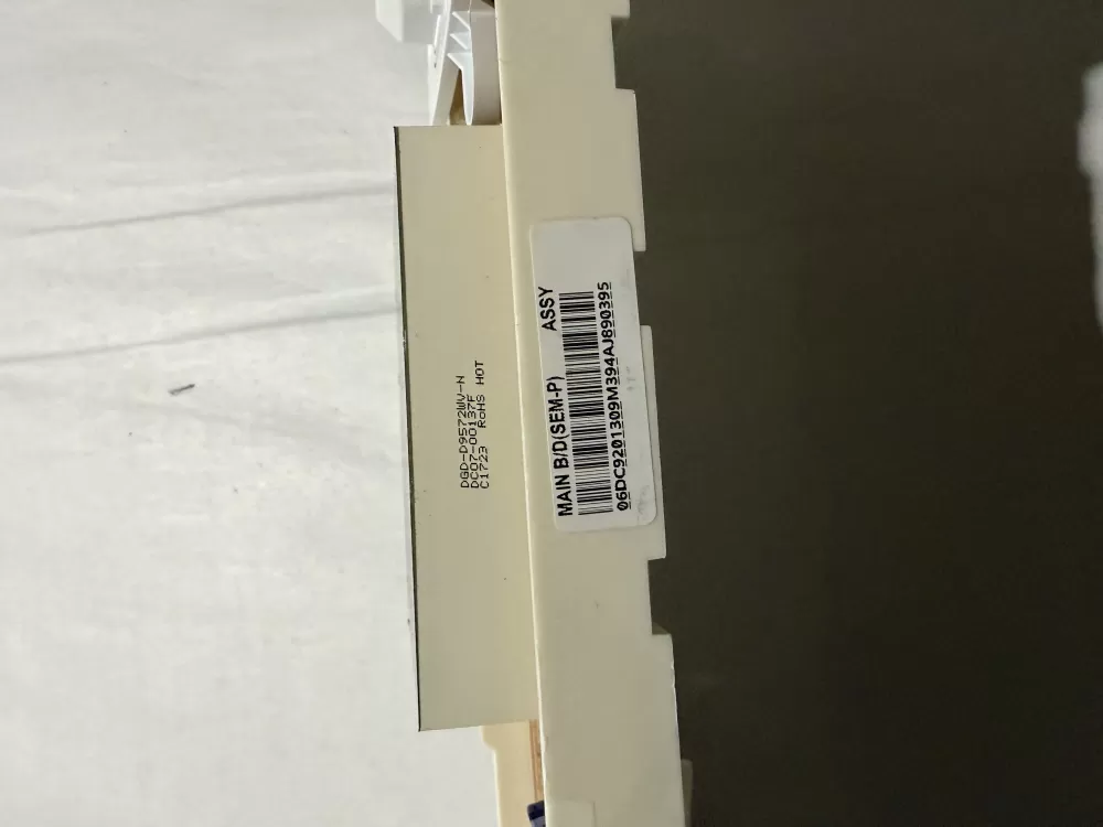 Samsung DC92 01309M DC9201309M Dryer Control Board AZ223039 | KMV951