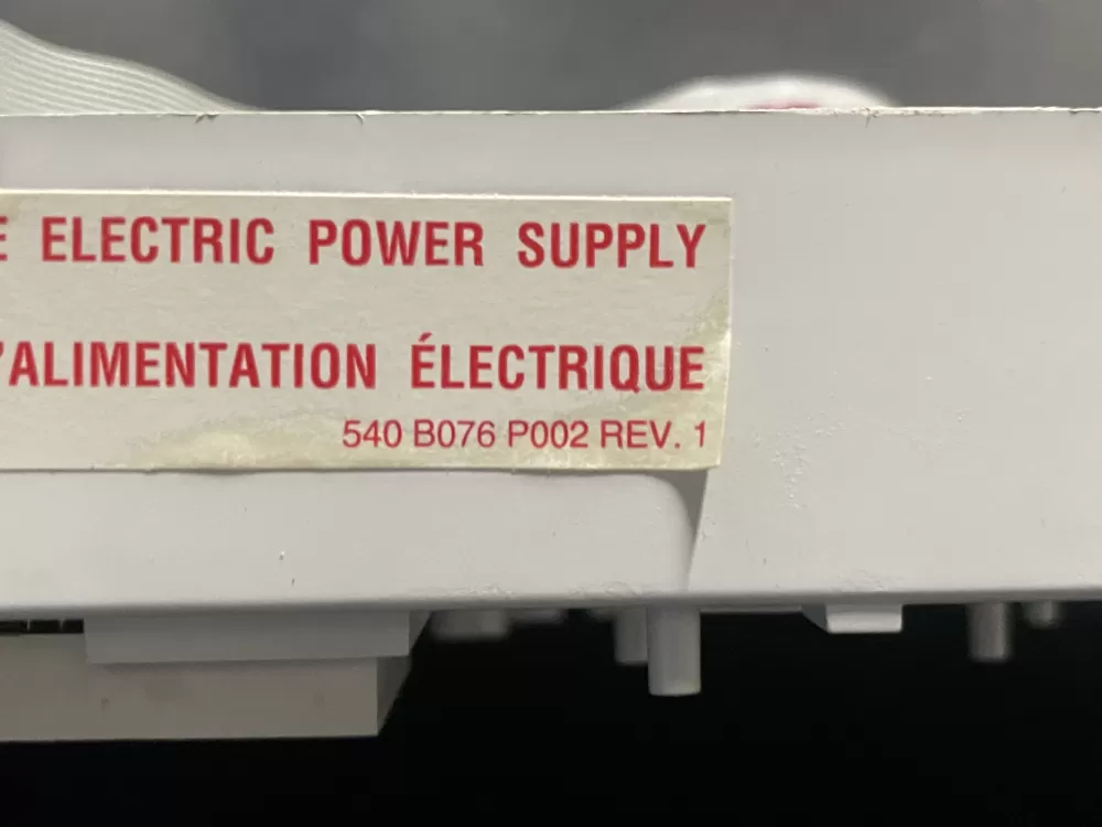 GE 540B076P002 Dryer User Interface Control Board Assembly AZ9437 | WMV62