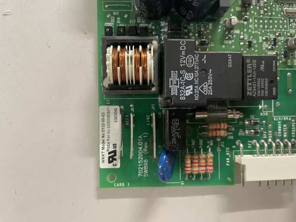 GE 200D2260G011 Refrigerator Main Control Board AZ117892 | KM2161