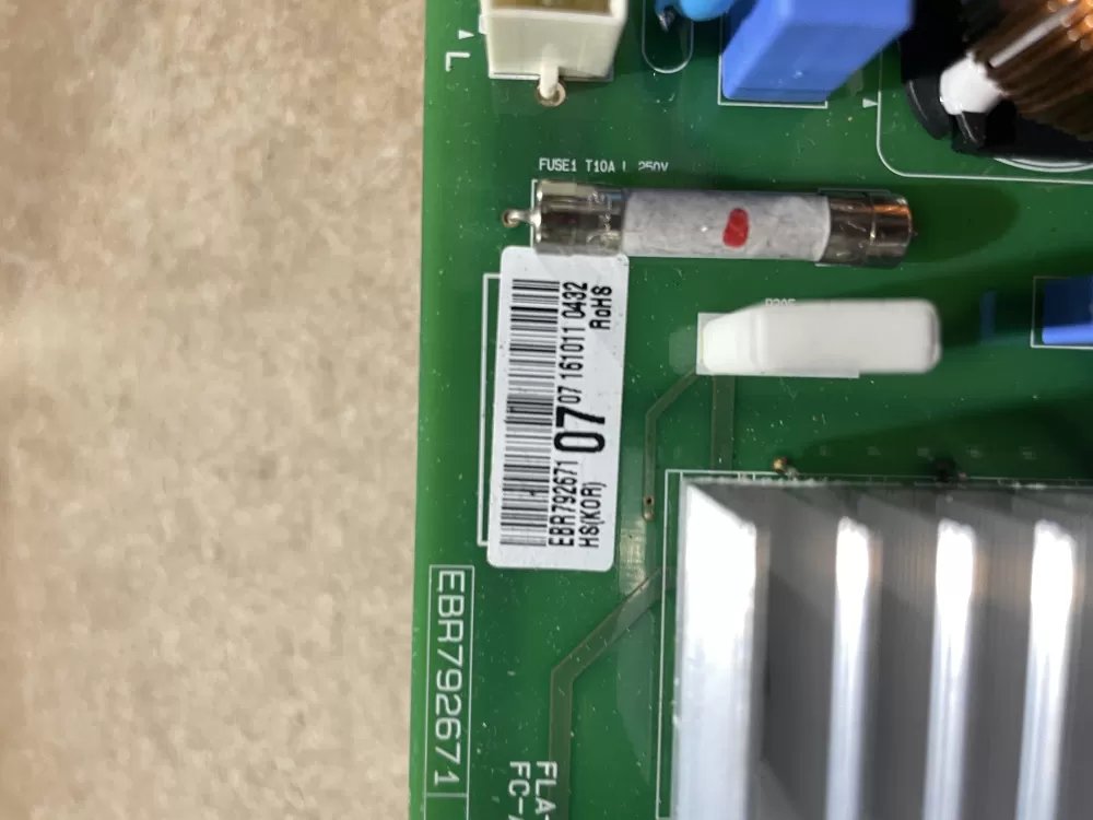 LG EBR79267101 CSP30020916 Refrigerator Control Board AZ75570 | Wm1640