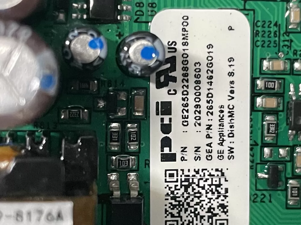GE 265D1462G019 Dishwasher Control Board AZ21682 | WM1173