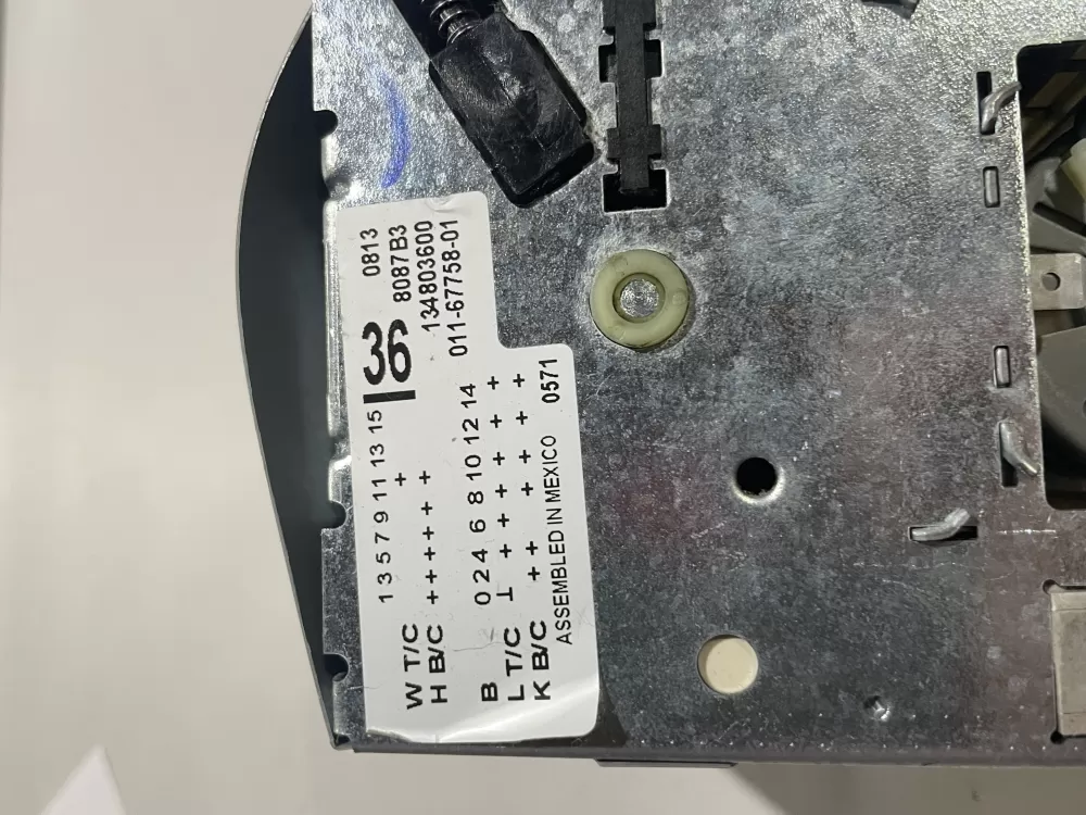 Frigidaire Crosley 134803600 AP3970173 Washer Timer Control AZ185879 | Wm2725