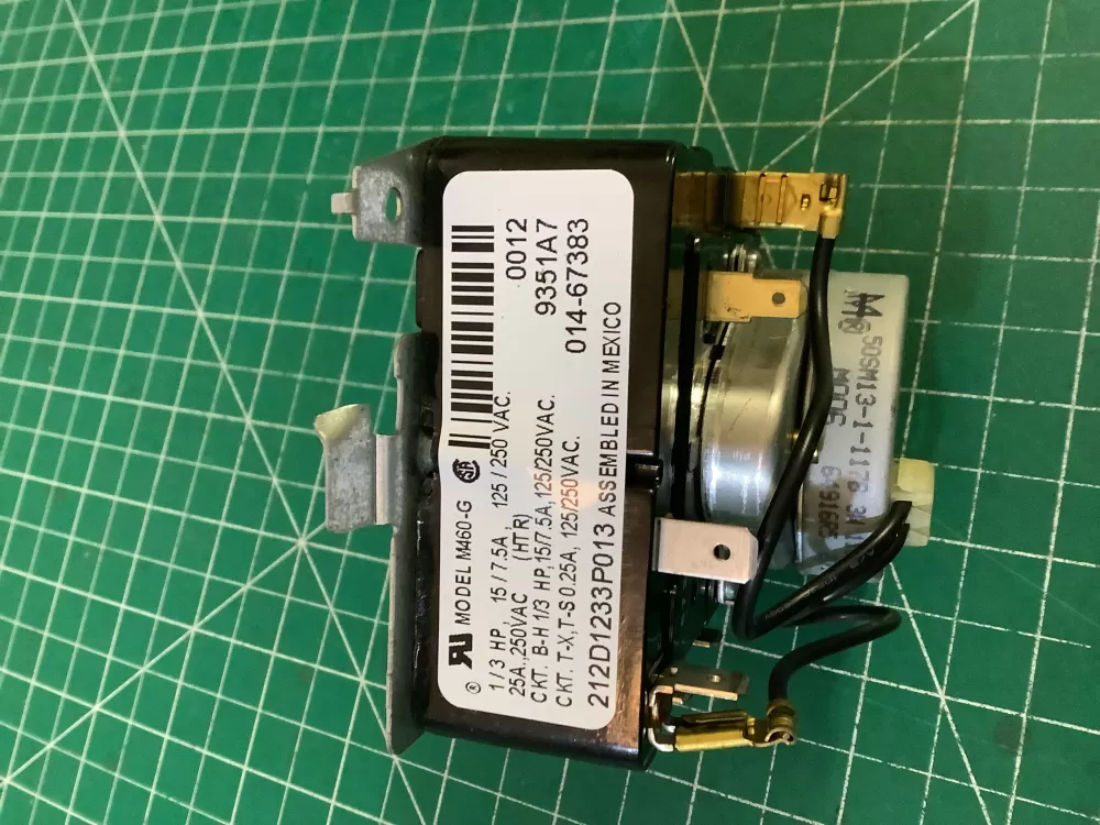 GE 212D1233P013 WE4M365 Dryer Timer AZ186812 | NR2747