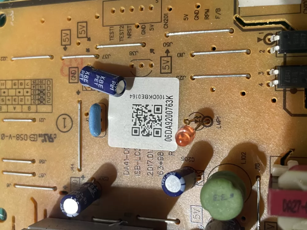 Samsung DA92-00763K Refrigerator Inverter Control Board AZ192995 | Wm377