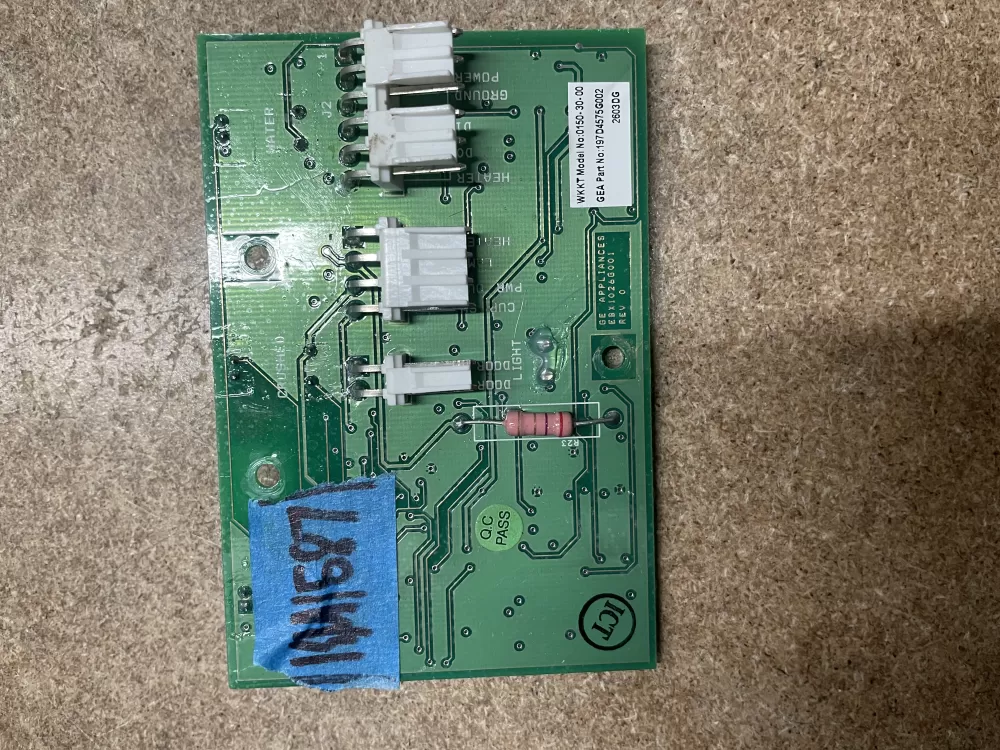 GE Wr55x10449 Refrigerator Control Board Dispenser AZ10746 | KM1587