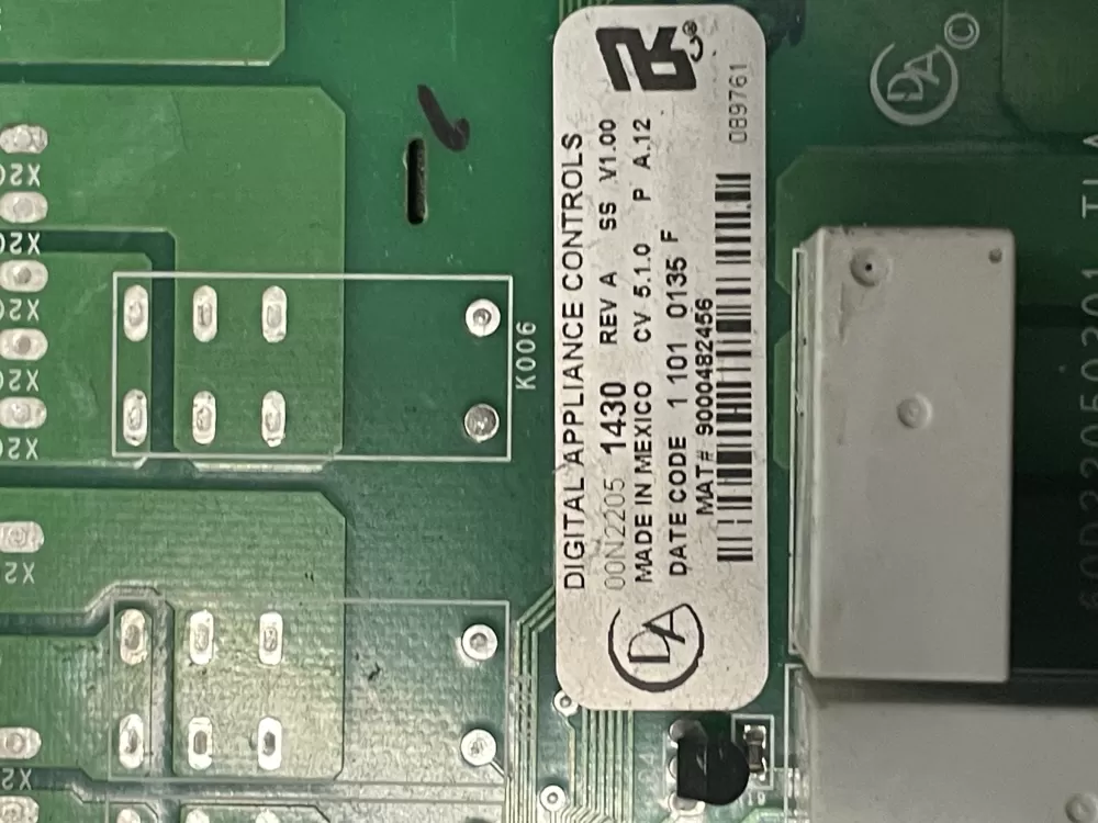 Thermador 00N22051430 Oven Relay Control Board  AZ20428 | WM1099