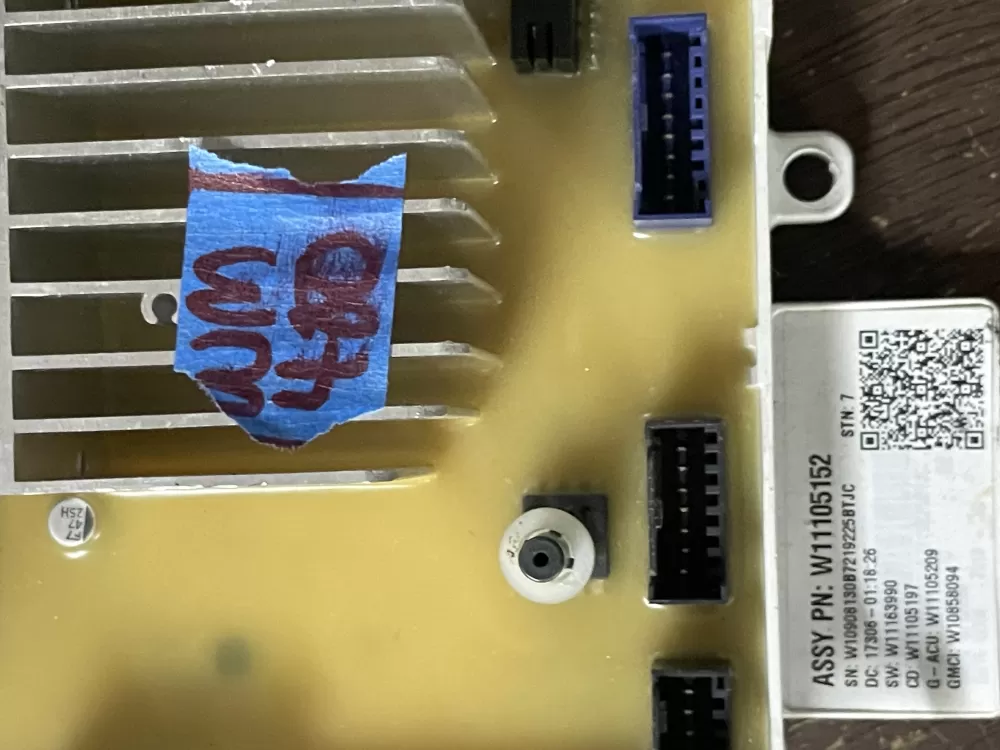 Kenmore W11105152 W11175258 W11266615 Washer Control Board AZ39172 | Wm480