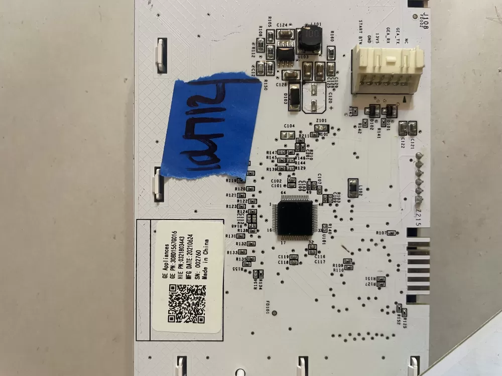 GE 308D1567G016 Dryer UI Display Control Board AZ174010 | KM712
