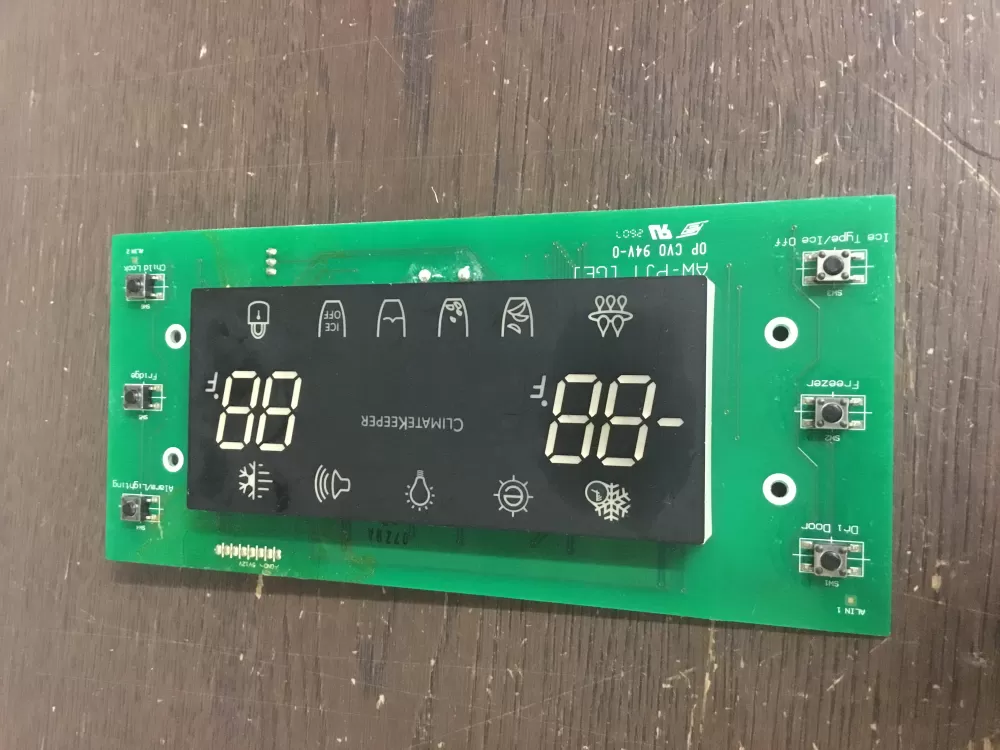 Samsung DA41-00475A Refrigerator Control Board