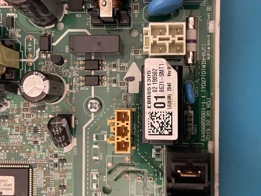 LG EBR85130501 Dryer Electonic Control Board AZ97508 | KM1535