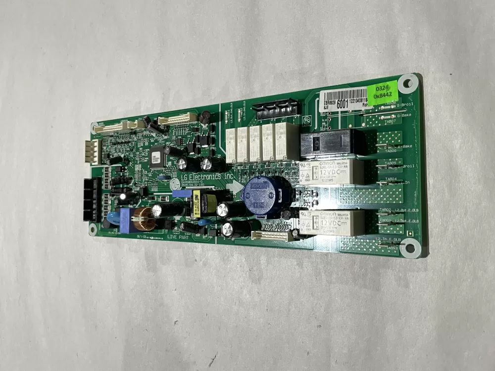 LG EBR89296001 Range Pcb Display Control Board Assembly