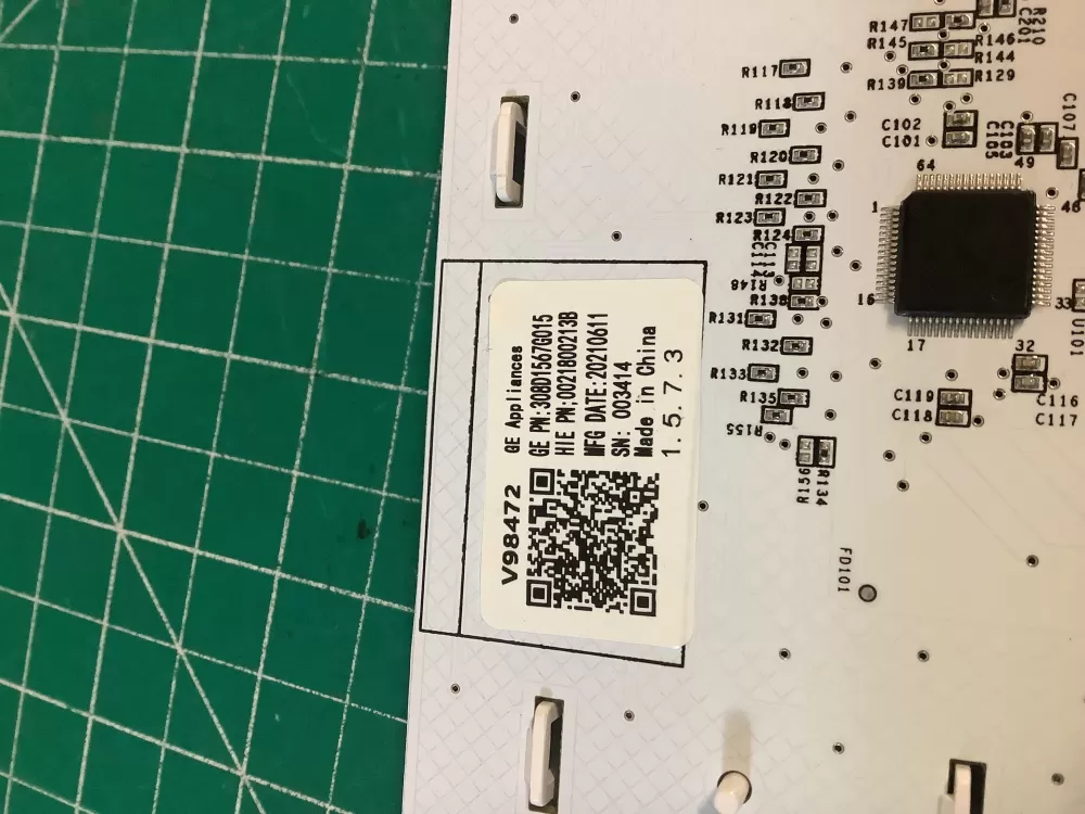 GE 308D1567G015 0021800213B Washer Control Board Panel AZ225941 | NR333